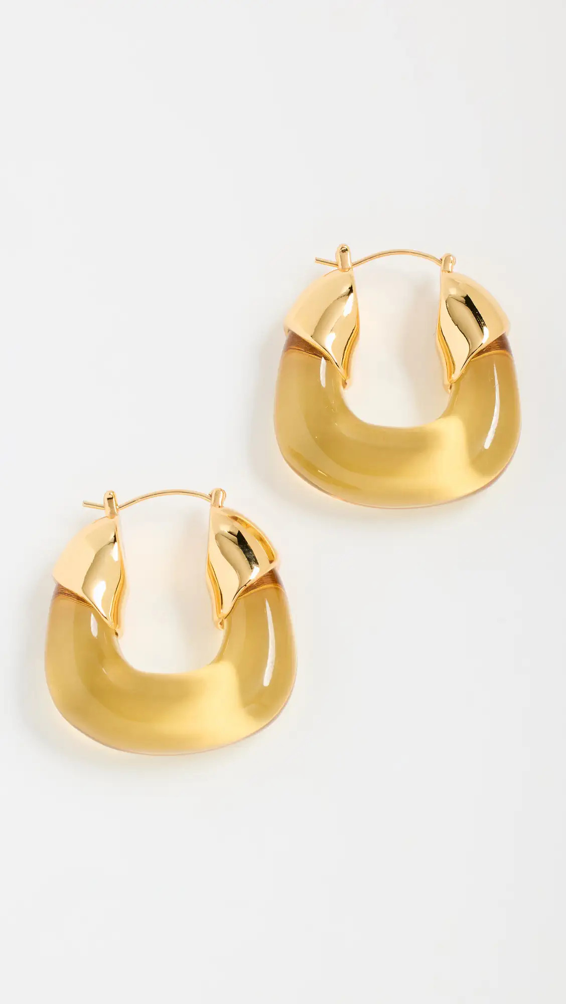 Lizzie Fortunato Organic Hoops In Apple | Shopbop | Shopbop