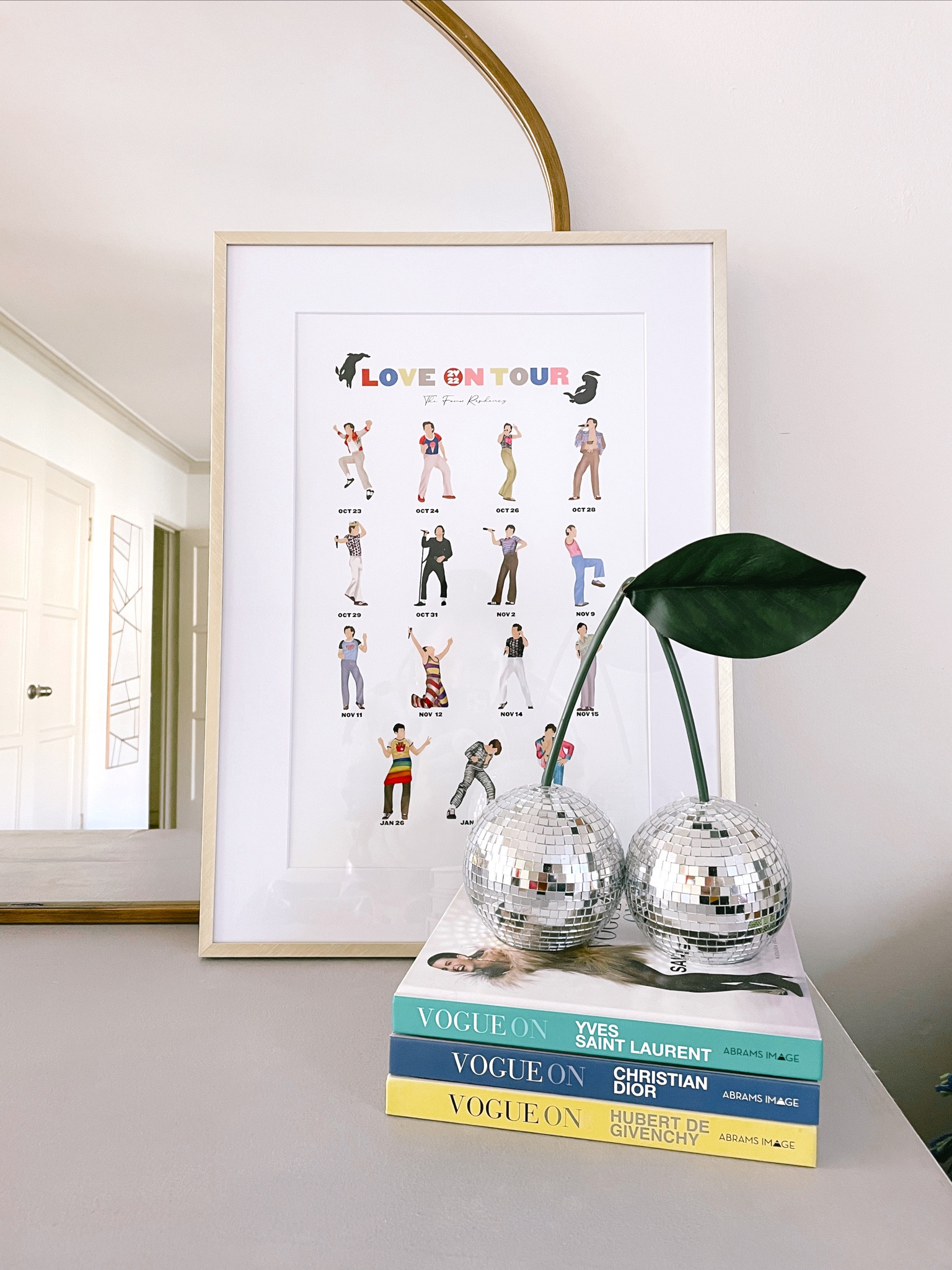 Home decor, wall art, living room, colorful, Etsy, budget friendly, affordable, DIGITAL DOWNLOAD Harry Styles Love On Tour 2022 Los Angeles Residency outfits Poster, gift ideas, under $10, target thin metal matted gallery gold frame, under $50, amazon fashion coffee table books, vogue on givenchy, vogue on Christian Dior, disco ball cherries, cherry, sofiestdesigns, lulu and Georgia vintage inspired Tulca mirror

#LTKunder100 #LTKunder50 #LTKhome
