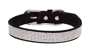 Reopet™ Bling Dog Collar - Sparkly Rhinestone Studded Small & Medium Dog & Kitty Collar | Amazon (US)