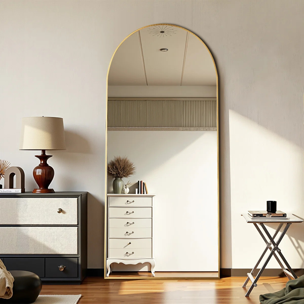 Large Arch Mirror Full Length Wall Mirror | Wayfair North America