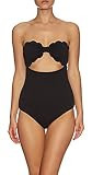 Holly O Black Cut Out Scallop Shell One Piece Swimsuit | Amazon (US)