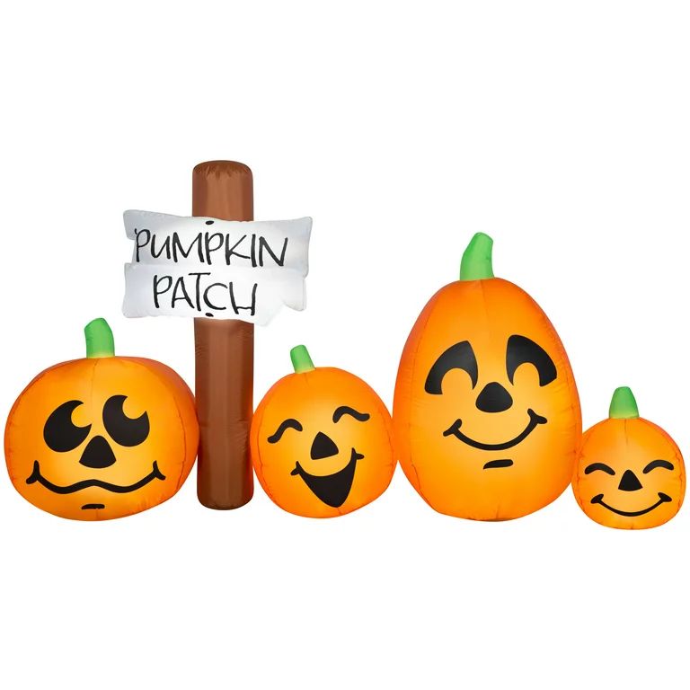 Airblown Inflatables Pumpkin Patch Collection Scene 4 Ft Tall | Walmart (US)