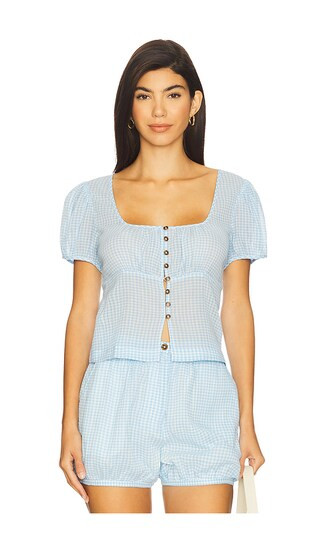 Risi Top in Sky | Revolve Clothing (Global)