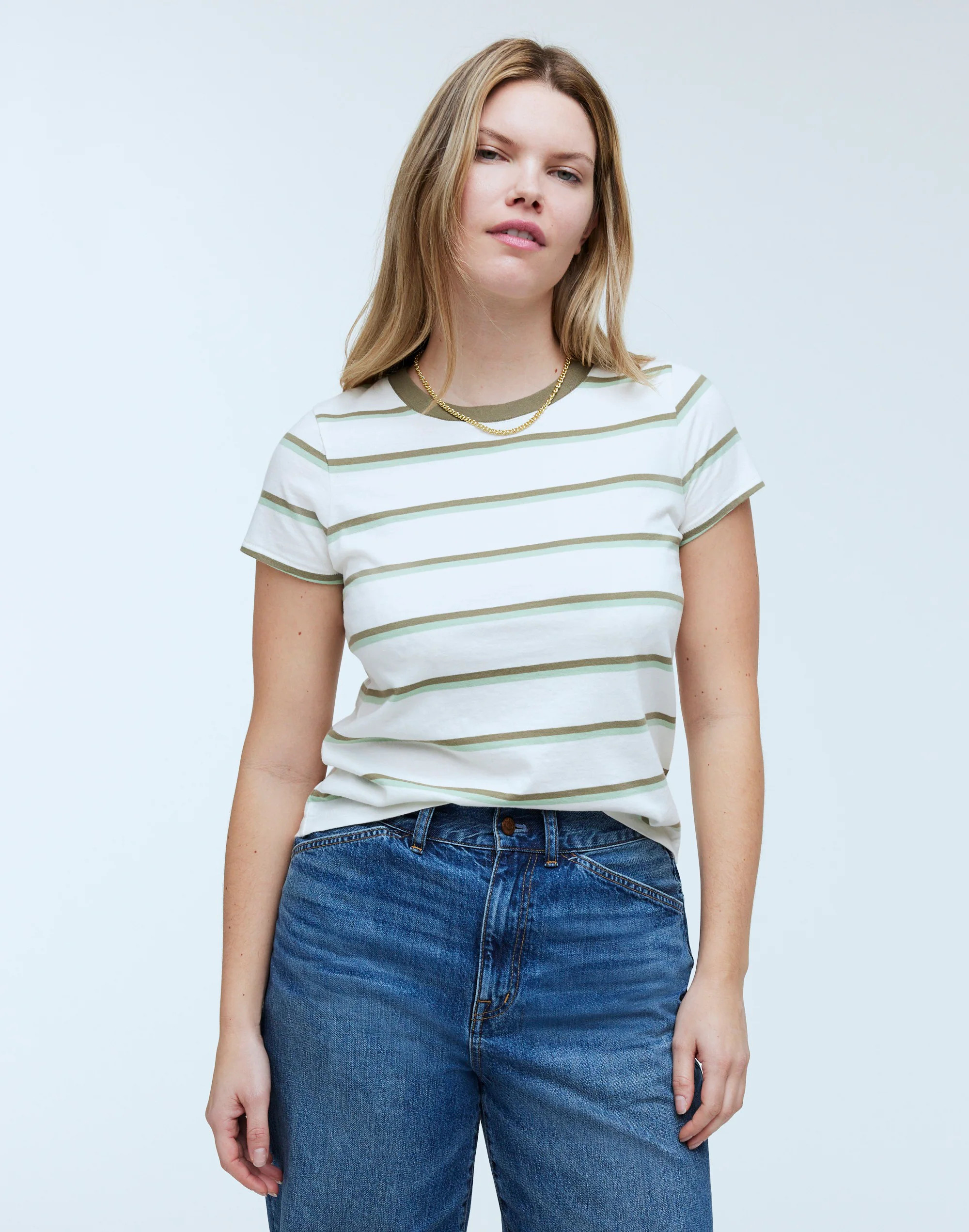 Northside Vintage Tee in Cidel Stripe | Madewell