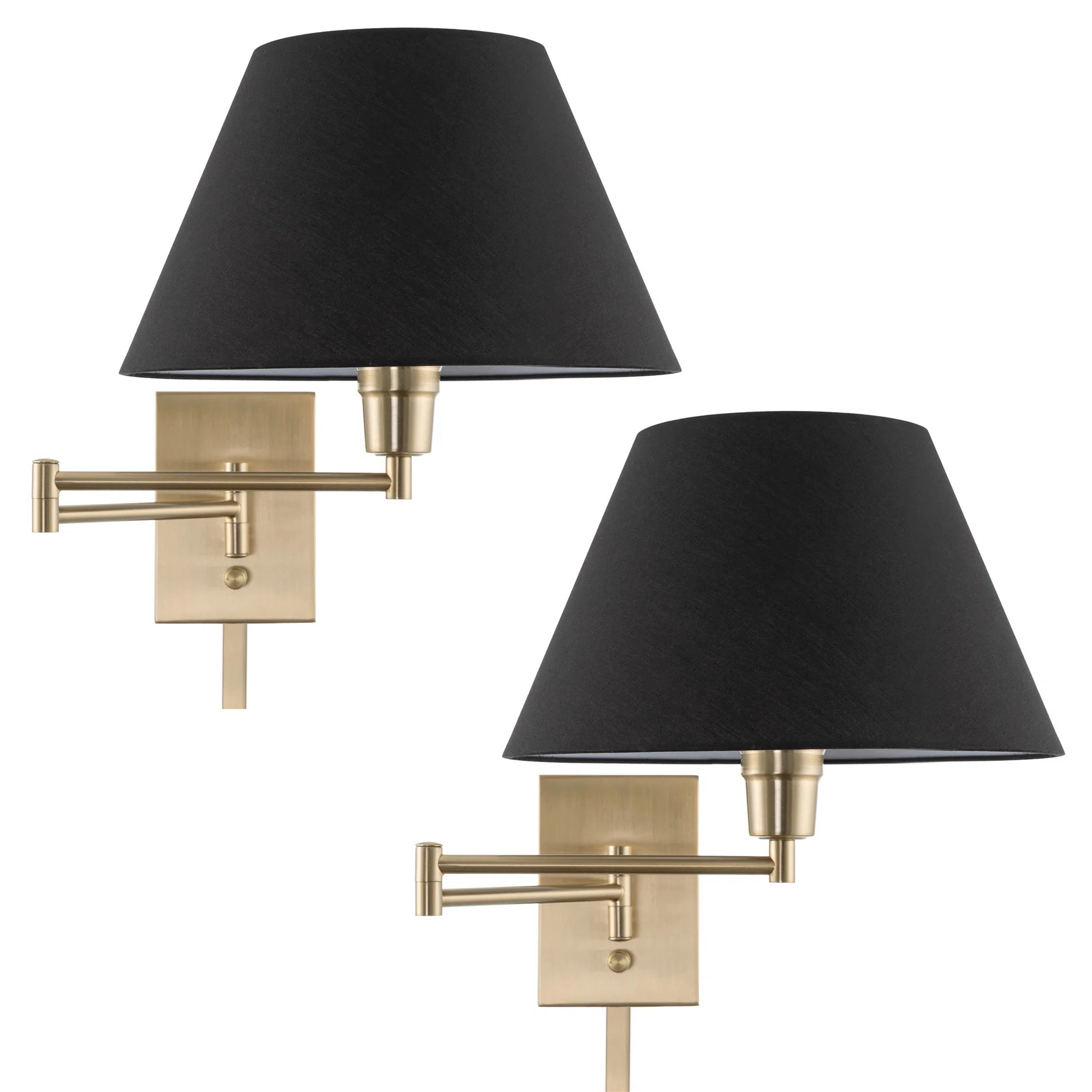 Cambridge Steel Swing Arm Sconce (Set of 2) | Wayfair North America