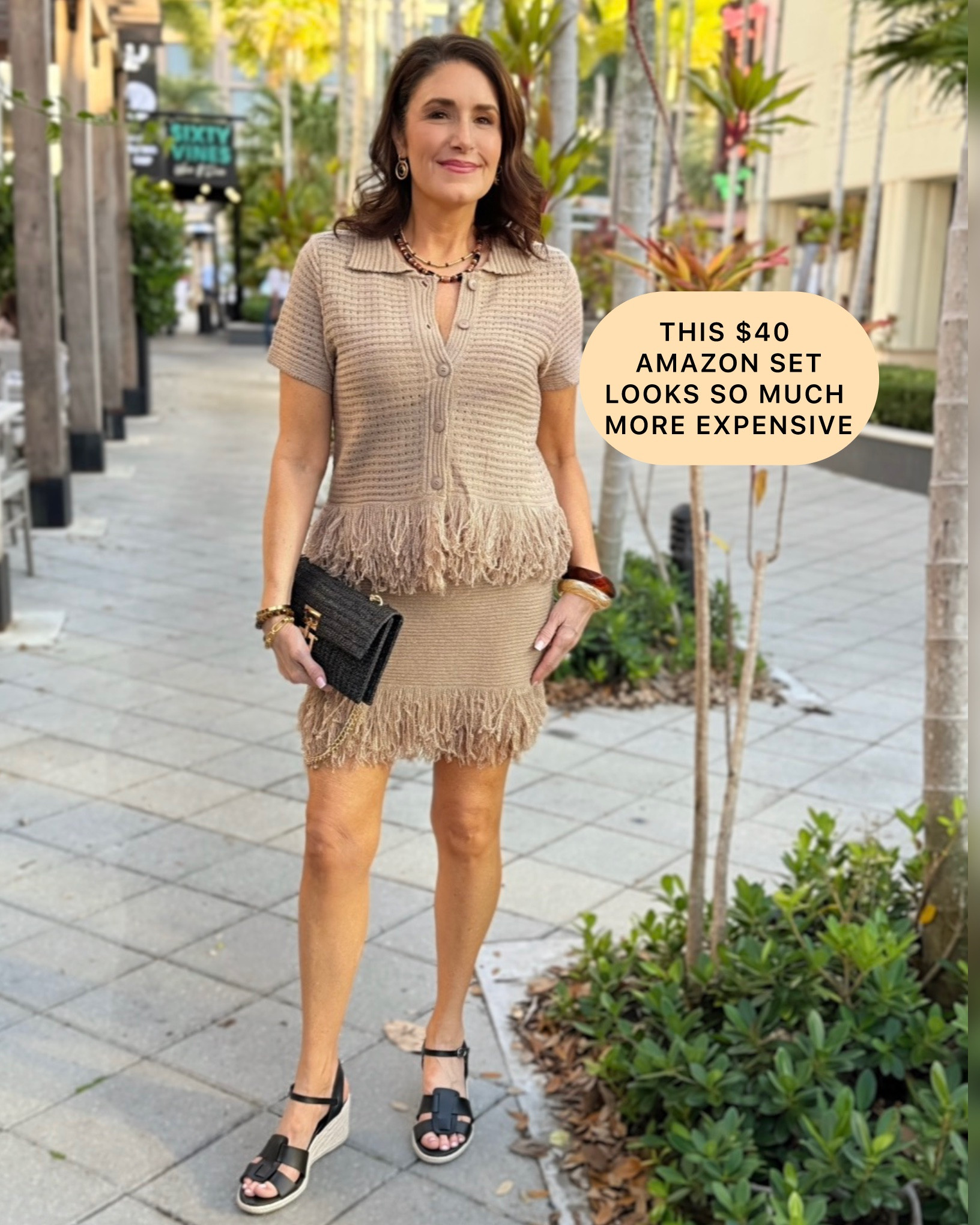 Affordable skirt set! mix a match this one! ￼Summer outfit. Date night outfit. #summerset #summeroutfit

#LTKOver40 #LTKTravel #LTKSeasonal