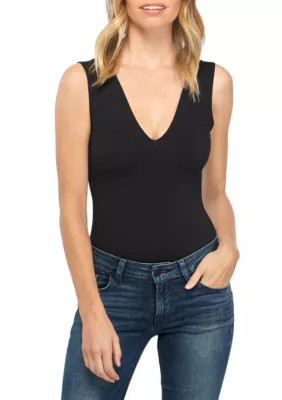 Free People Women's Keep It Sleek Bodysuit, Black, Medium | Belk
