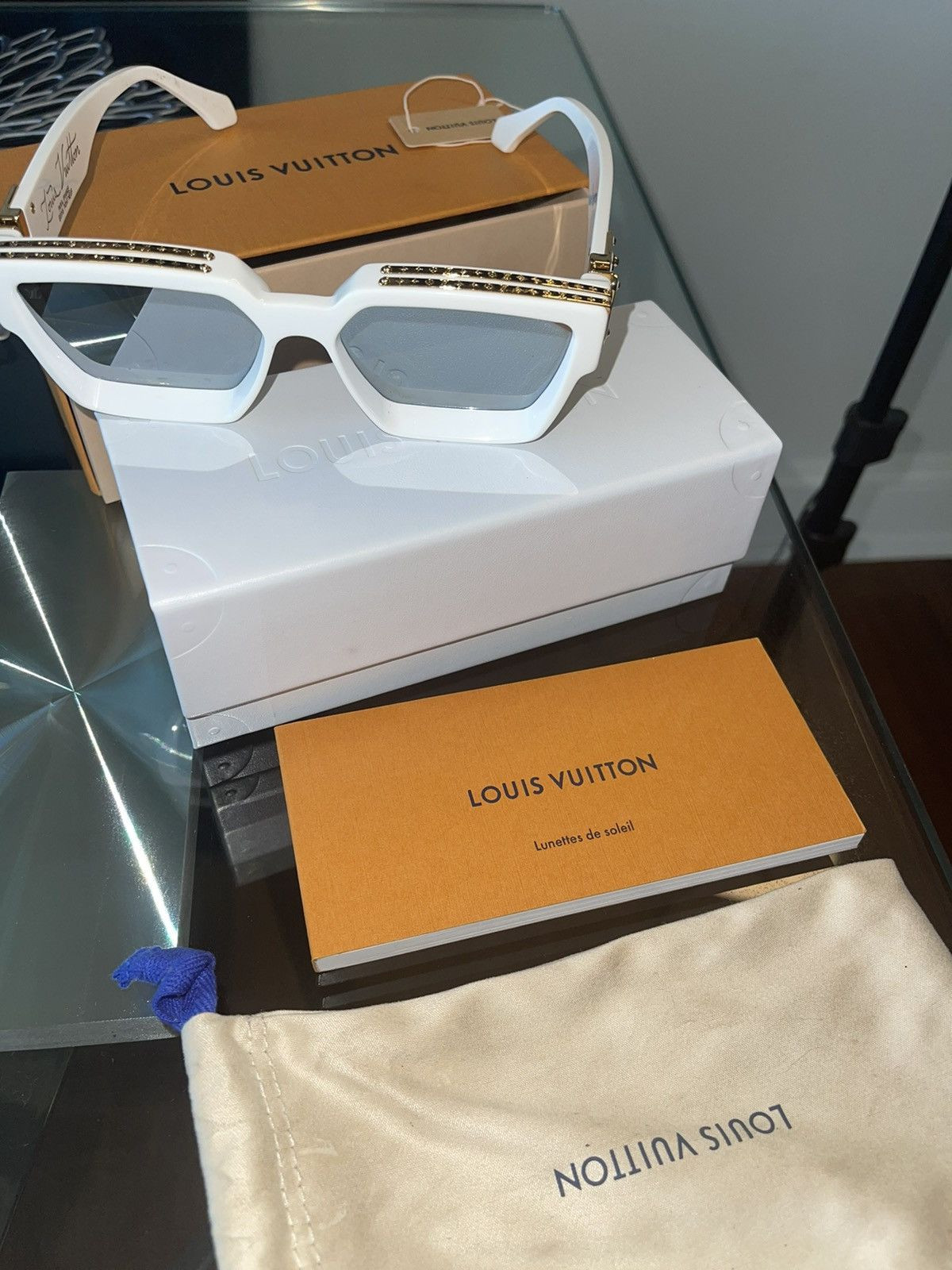 Louis Vuitton Louis Vuitton 1.1 Millionaires Sunglasses White | Grailed | Grailed