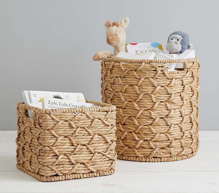 Sutton Woven Storage | Pottery Barn Kids