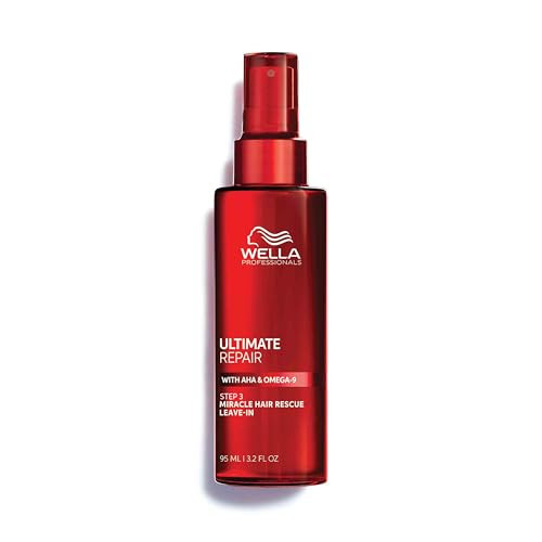 Wella Professionals ULTIMATE REPAIR Miracle Hair Rescue for Damaged Hair | Luxury Leave-In Treatment | Long-Lasting Repair & Protection | For All Hair Types | 3.2 Fl Oz - Packaging May Vary | Amazon (US)