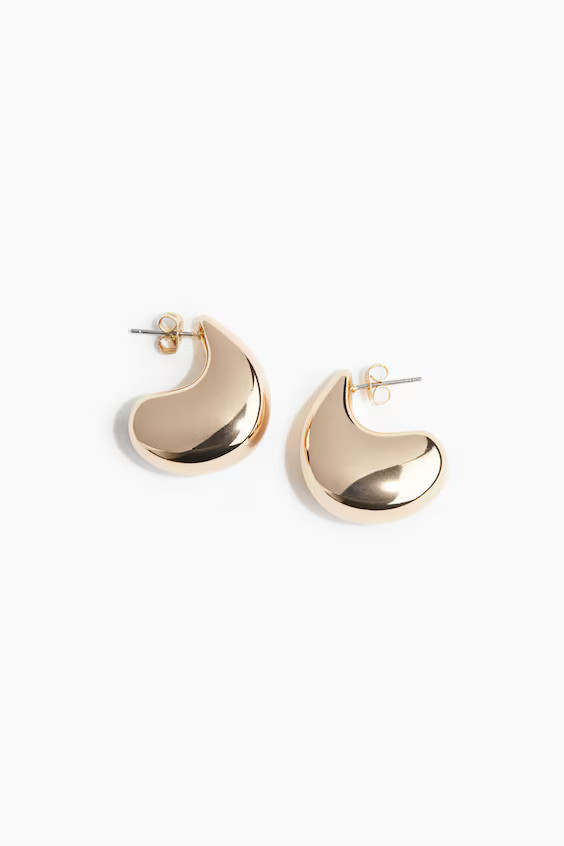 Chunky Dome Earrings | H&M (US + CA)