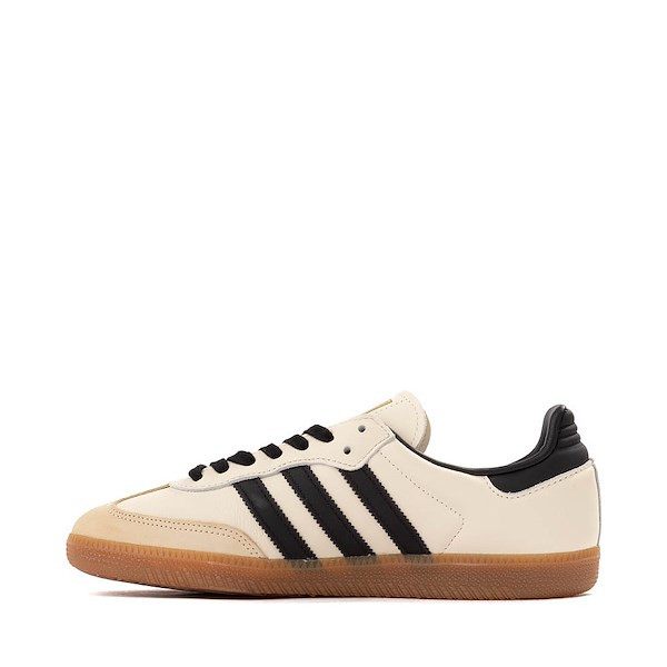 Womens adidas Samba OG Athletic Shoe - Cream White / Core Black / Sand Strata | Journeys