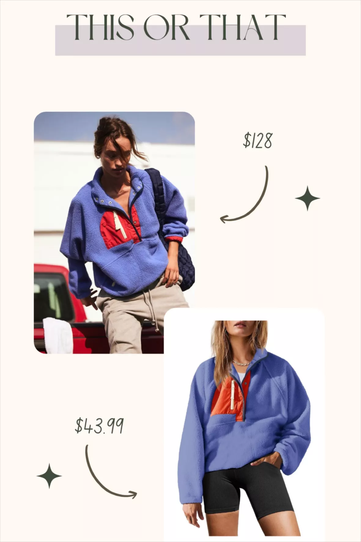 Hit The Slopes Colorblock Pullover curated on LTK