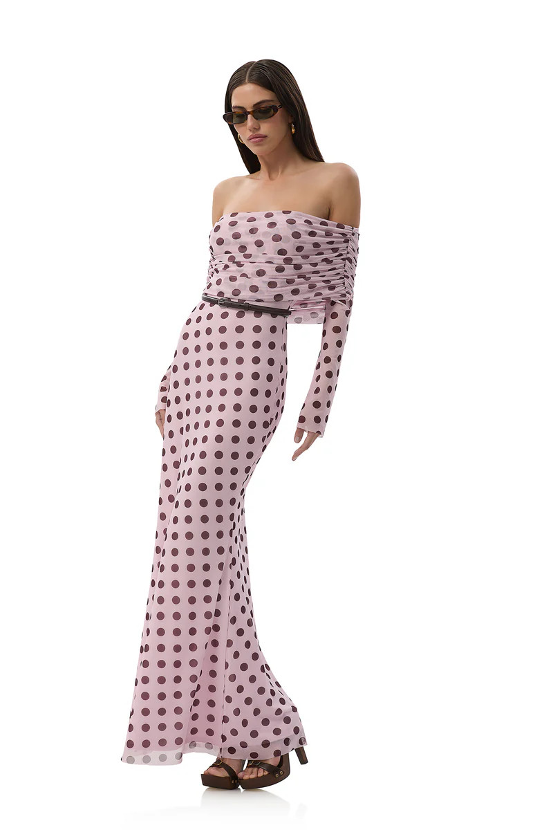 Thelma Dress - Rose Dot | ShopAFRM