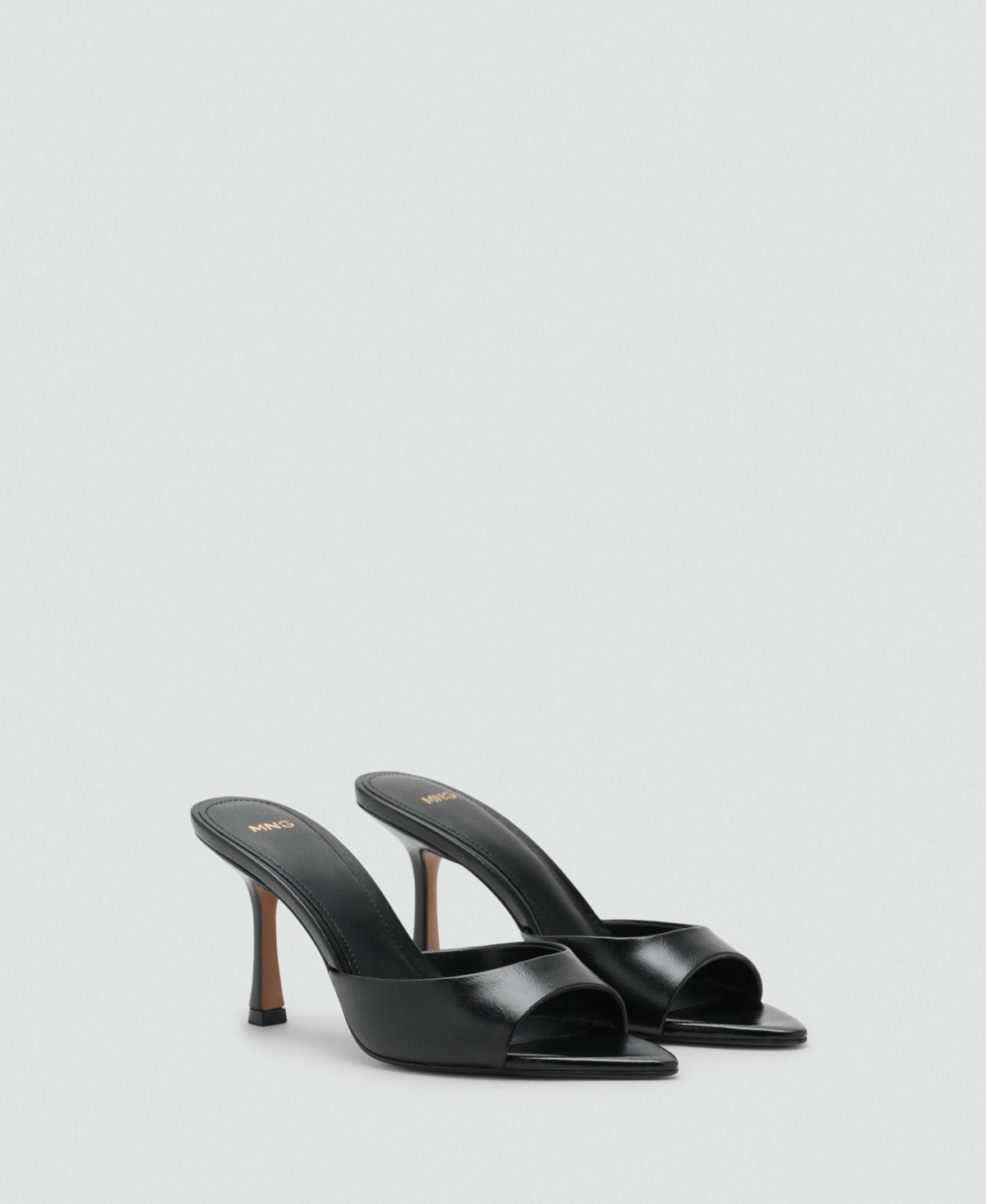 Mango Women's Pointed-Heel Sandals - Black | Macy's