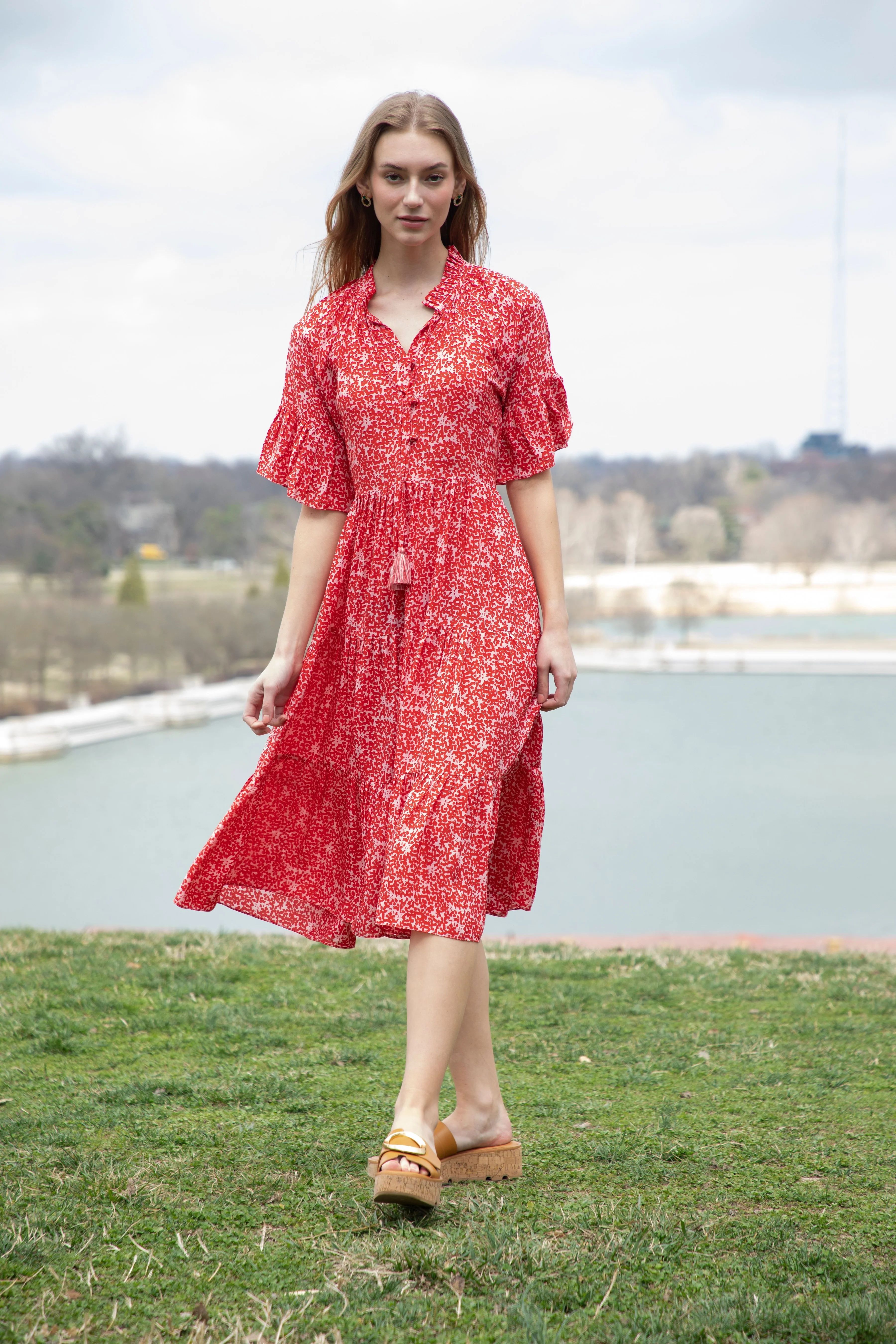 Melodie Midi Dress | Rungolee