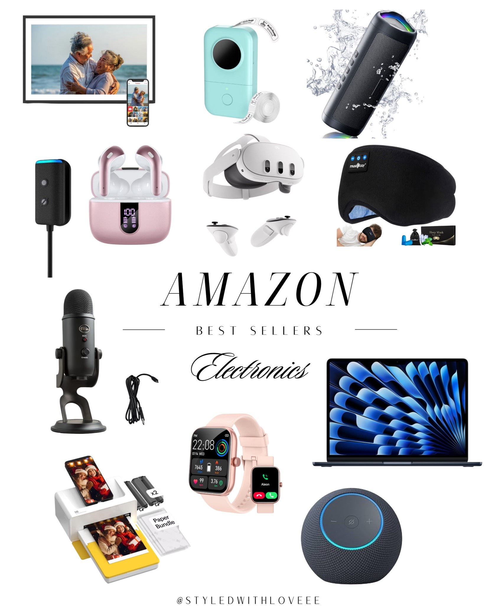 Amazon best-seller electronics everyone is obsessed with 🔌✨
From must-have tech gadgets to everyday electronics that actually make life easier, these Amazon electronics best sellers are worth the hype. Perfect for home, travel, work, gifting, and upgrading your daily routine — all at Amazon-friendly prices.

👉 Shop all the electronics linked here 
🤍 Save this for your next tech upgrade 

 #LTKHoliday #LTKFindsUnder50 #LTKFindsUnder100