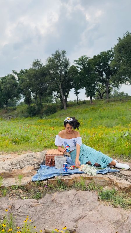 Pairing my white off-shoulder crop top with a turquoise tiered boho maxi skirt for the ultimate comfort wherever I go this spring season!

- spring outfit, spring dress, layered long skirt, floral head scarf bandana, white Chelsea boots, Walmart finds, party outfit, date outfit, summer outfit, concert outfit, cowgirl outfit, travel outfit, vacation outfit#LTkstyletip

#LTKfindsunder50 #LTKfindsunder100 #LTKtravel #LTKGiftGuide #LTKVideo