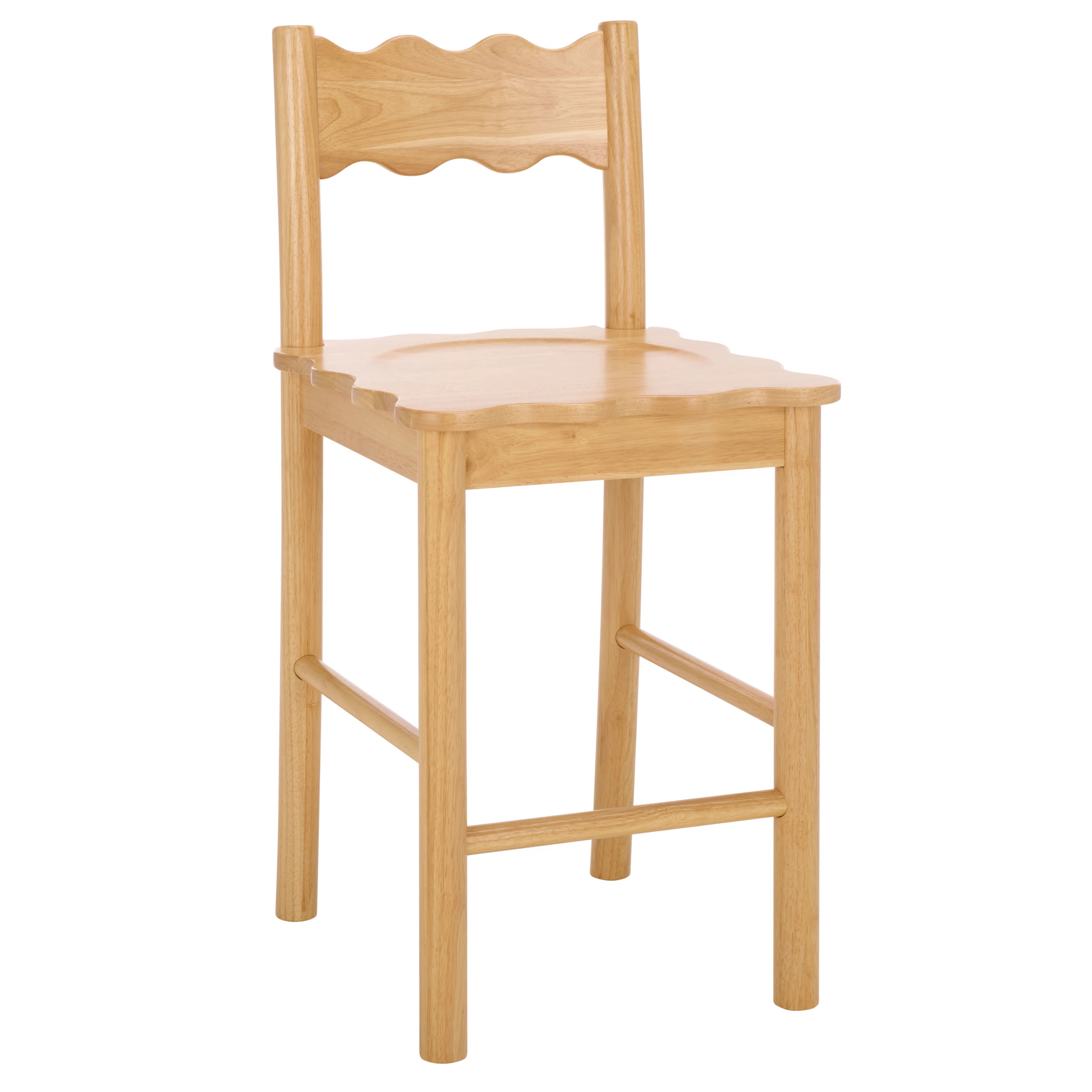 Nolly Scallop Counter Chair | Wayfair North America