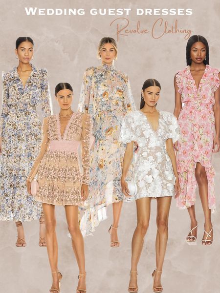 Wedding guest dresses from Revolve Clothing.



Wedding guest dress, spring dress, spring dresses, graduation dress, graduation dresses, spring fashion, summer wedding dresses, floral dress 

#LTKwedding #LTKSeasonal #LTKparties #LTKFestival #LTKfamily #LTKover40