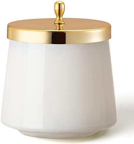 LA JOLIE MUSE Vanilla Cake Scented Candle, Natural Soy Candle, 75 Hours Long Burning, Glass Jar C... | Amazon (US)