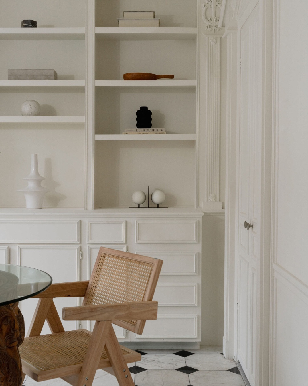 All about styling surfaces 🤍⁠
⁠
Whether you're styling shelves, an entryway table, or built-ins, having all your collectibles, books, and loved objects in one space gives your home character that can't be achieved with furniture pieces alone. Arranging everything together is truly the difference between clutter and decor.  ⁠
⁠
✨️ Tell a color story⁠
Combine like colors and consider how the color palette changes from room to room – all of the tones should speak to each other⁠
⁠
✨️ Play with scale⁠
To captivate the eye, be sure to have objects of varying heights and widths. Use groupings of odd numbers to create a more interesting composition. ⁠
⁠
✨️ Embrace negative space⁠
Having negative space in your styling design is just as important as the decor pieces. It allows for the pieces to breathe and speak for themselves.⁠
⁠
✨️ Mirrors⁠
Especially if you're styling an entryway table...a mirror gives the perfect reflective element to the space and creates a strong focal point.⁠
⁠
✨️ Use art⁠
In addition to trinkets and books, incorporating artwork gives your space further depth, personality, and dimension.⁠
⁠
✨️ Natural touches⁠
Don't be afraid to use floral pieces and plants to bring some life into the space – especially arrangements that can be changed seasonally.⁠
⁠
✨️ Simplicity is key⁠
Less is always more. Be sure to edit your selections and make sure everything is functional.⁠
⁠
✨️ Collecting ⁠
Even if you've perfected your styling, continue collecting pieces over time – as your design can only be as good as its support accents and decor. ⁠

#LTKStyleTip #LTKFindsUnder100 #LTKHome
