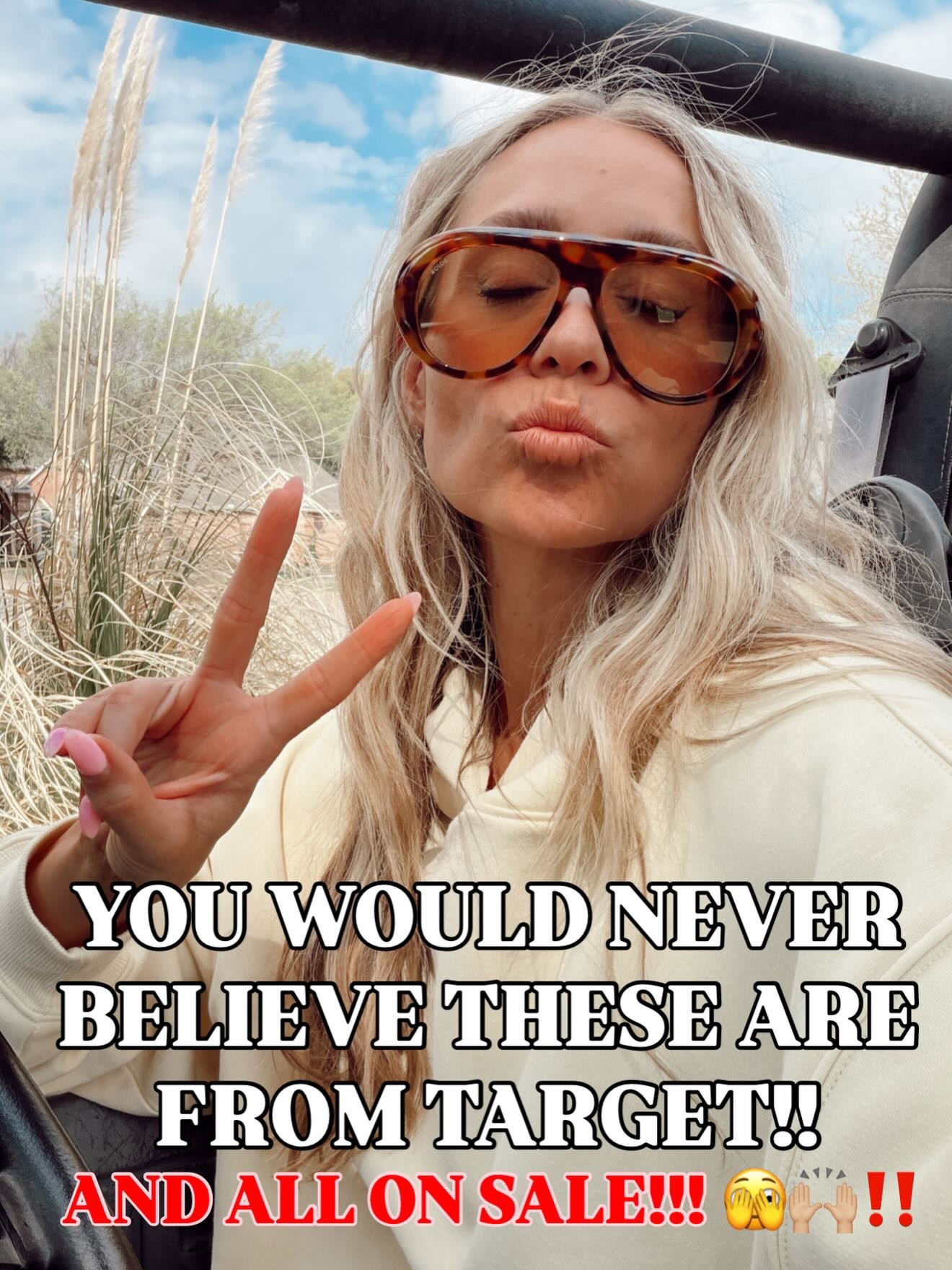 I am SHOOK these pieces are from Target!!!! 🎯 & on sale today!!!!! 🚨🛒😱 

Wearing size s / my tts 

5’5” | 120 ish lbs | size 4

#LTKdayinmylife #LTKmomlife #LTKgrwm