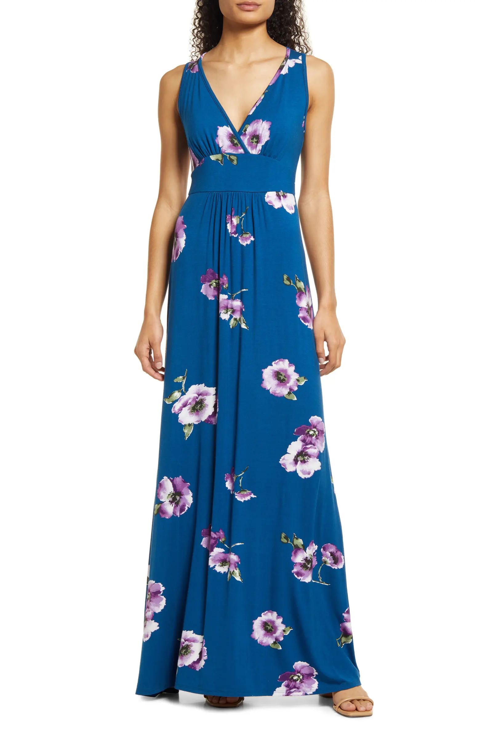 Floral Empire Waist Maxi Dress | Nordstrom