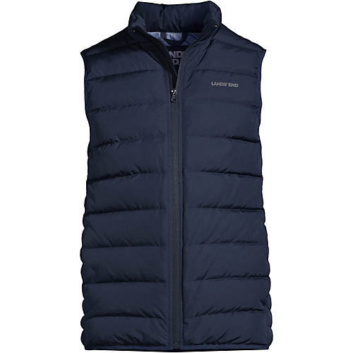 Men's Down Puffer Vest | Lands' End (US)