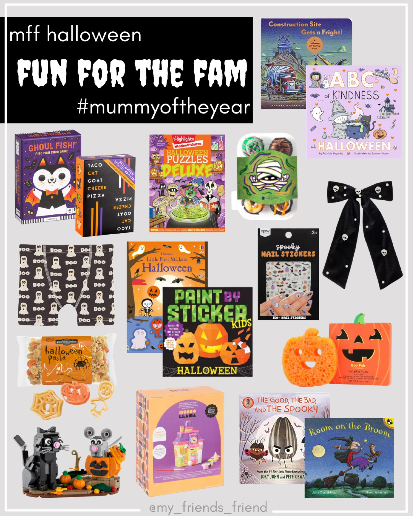 win mummy of the year + get in the spirit with our mff halloween picks 👯‍♀️👻🎃🖤halloween ideas//fun fits for kids//boo baskets//halloween activities

#LTKFamily #LTKHalloween #LTKKids