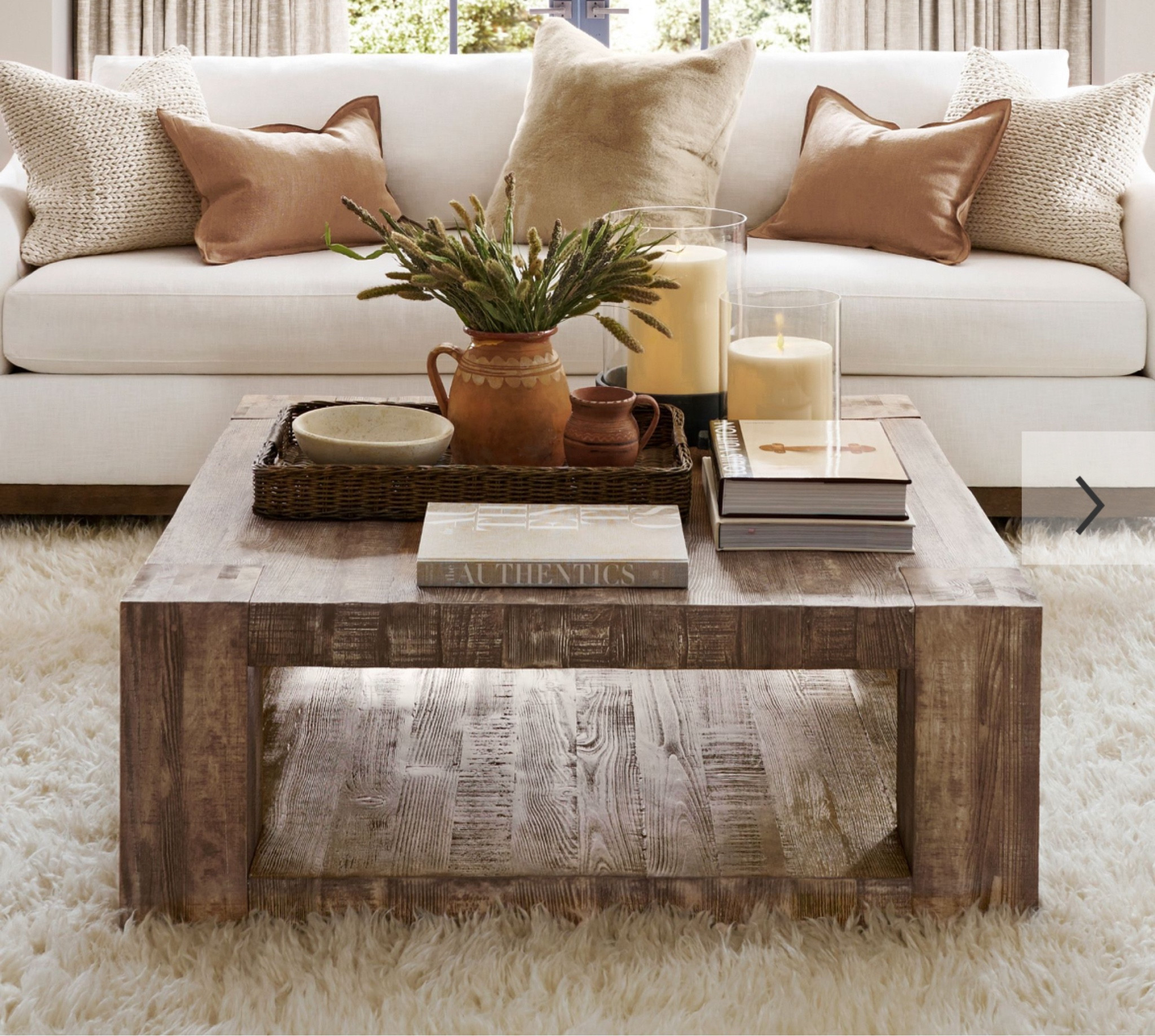 Expertly crafted from reclaimed pine wood with a Sierra or Cocoa Brown finish.
Crafted of pine, a gorgeous softwood with a closed grain pattern.
Due to the nature of the wood each piece will vary slightly and no two pieces will be exactly alike.
Features a shelf on the bottom for added storage.
Adjustable levelers provide stability on uneven surfaces.

#LTKHome #LTKFamily #LTKOver40