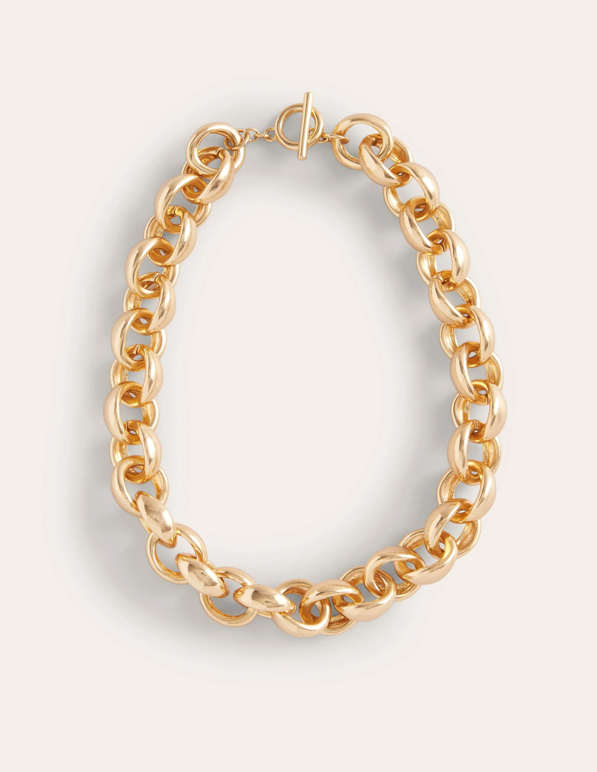 Chunky Chain Necklace-Gold | Boden (US)