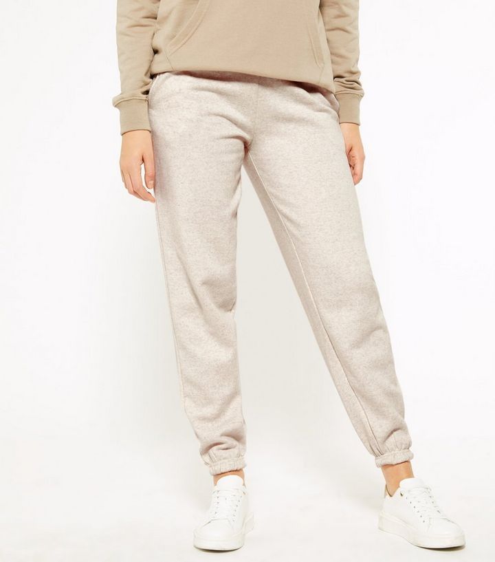 Cream Jersey Cuffed Joggers
						
						Add to Saved Items
						Remove from Saved Items | New Look (UK)