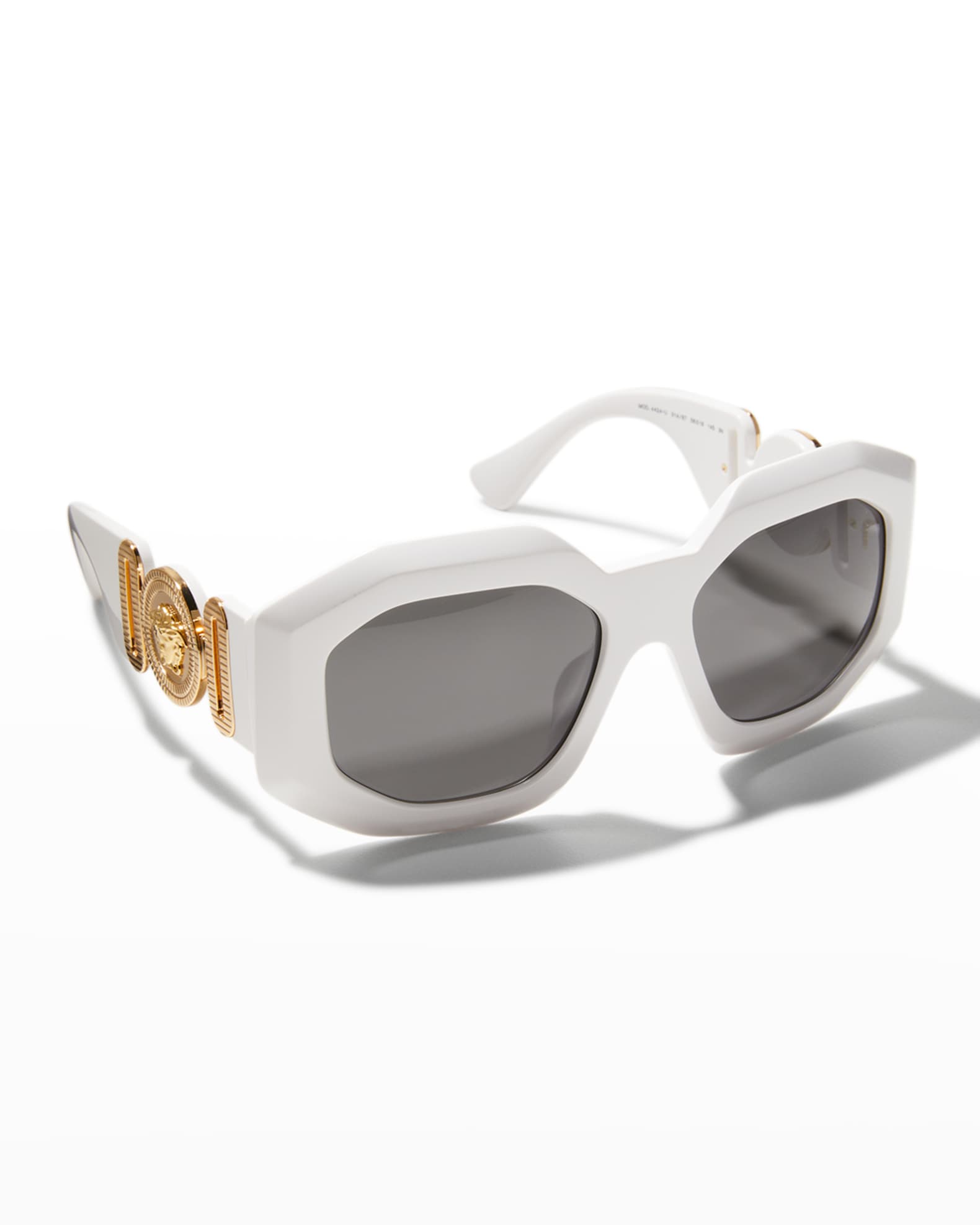 Versace Medusa Square Plastic Sunglasses | Neiman Marcus