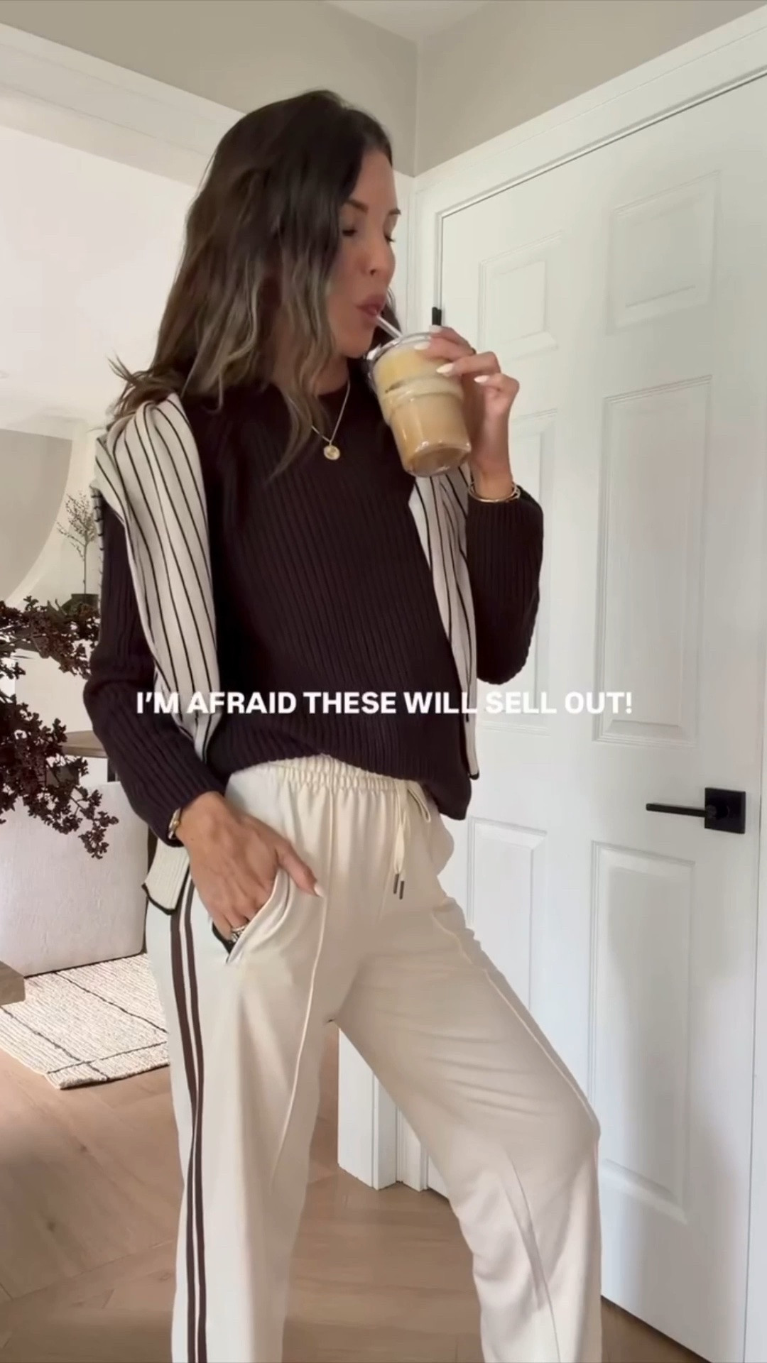 Track pants for fall? I’m fully on board! I have a feeling these ones will sell out. Beautiful fabrics and quality, fit true to size, and they’re affordable!

#LTKgrwm #LTKootd