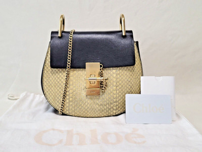 Chloe Drew Chain Shoulder Bag Purse Crossbody Leather Auth  | eBay | eBay US
