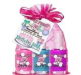 Piggy Paint 100% Non-toxic Girls Nail Polish - Safe, Chemical Free Low Odor for Kids, Gift Set, Birt | Amazon (US)