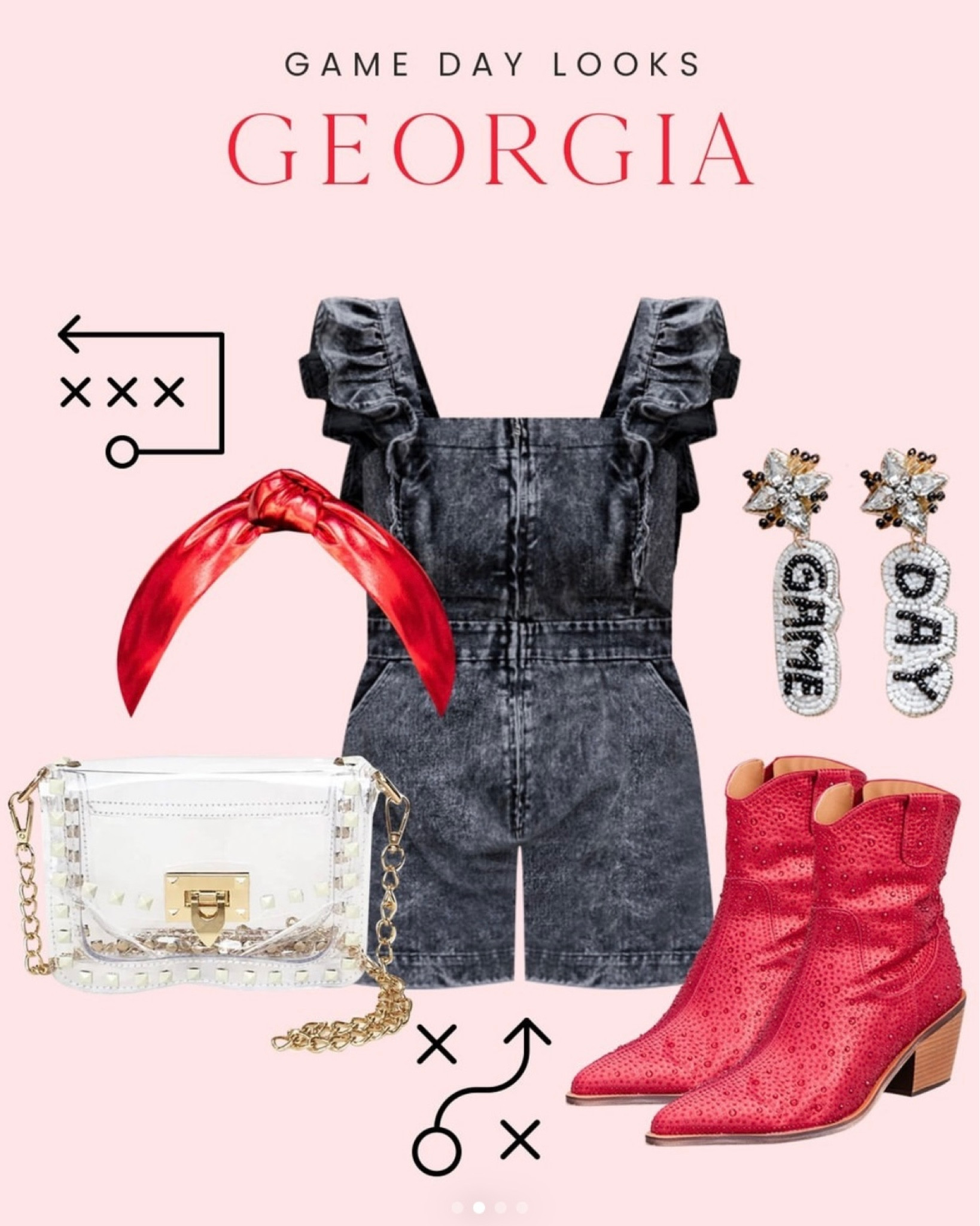 Game day outfit for Georgia football! Game day styles, georgia bulldog Football, SEC football, college football outfit

#LTKBacktoSchool #LTKSeasonal #LTKstyletip
