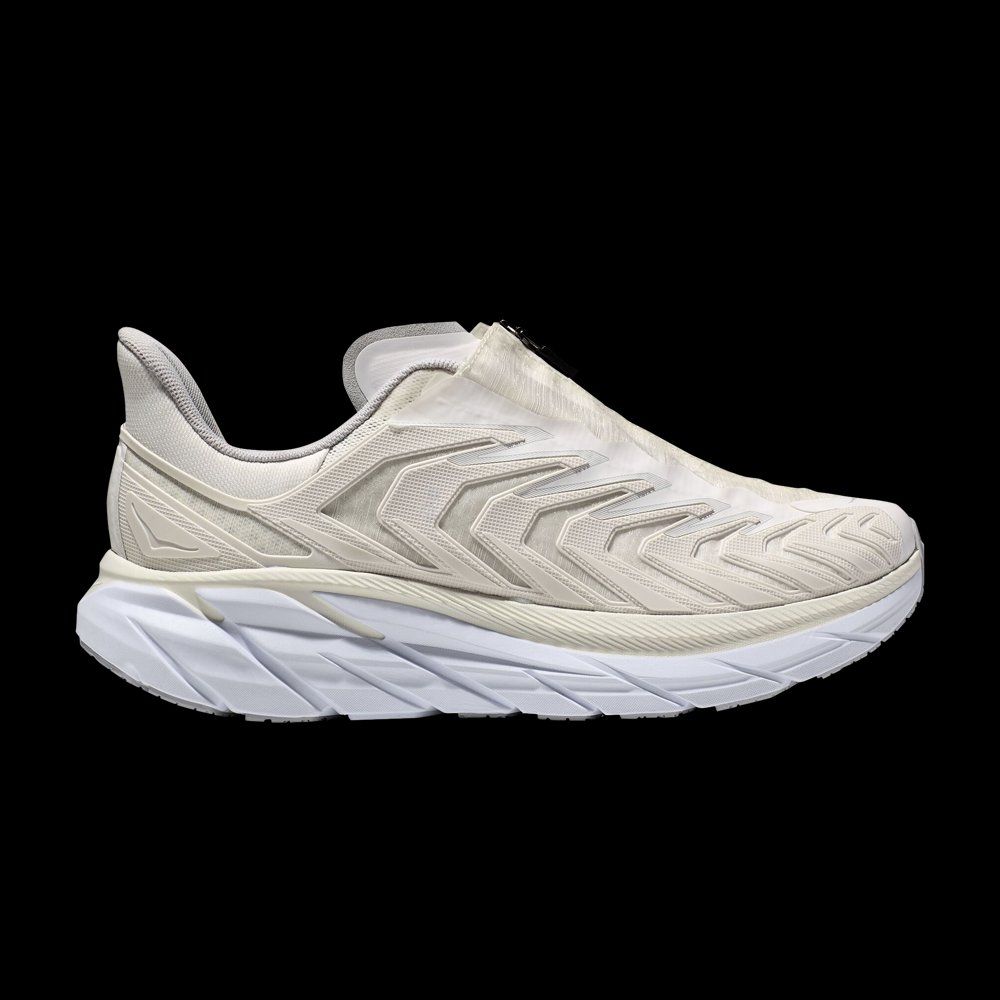 Hoka One One Project Clifton 'Blanc De Blanc' Sneakers | GOAT