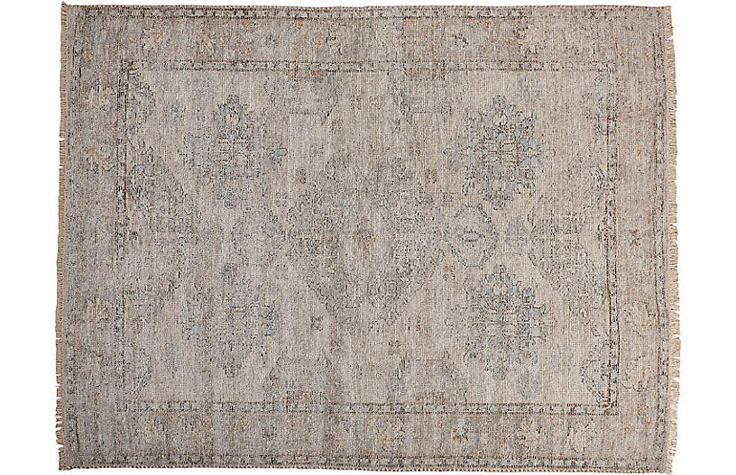 Odran Jute-Blend Rug, Stone | One Kings Lane
