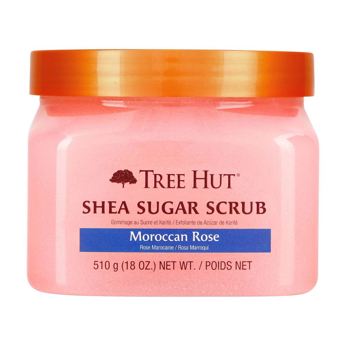 Tree Hut Moroccan Rose Shea Sugar Body Scrub - 18oz | Target