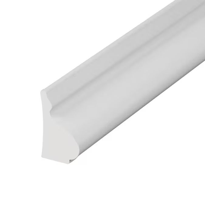 Royal Building Products 11/16-in x 8-ft Colonial Finished PVC Baseboard Moulding | Lowe's