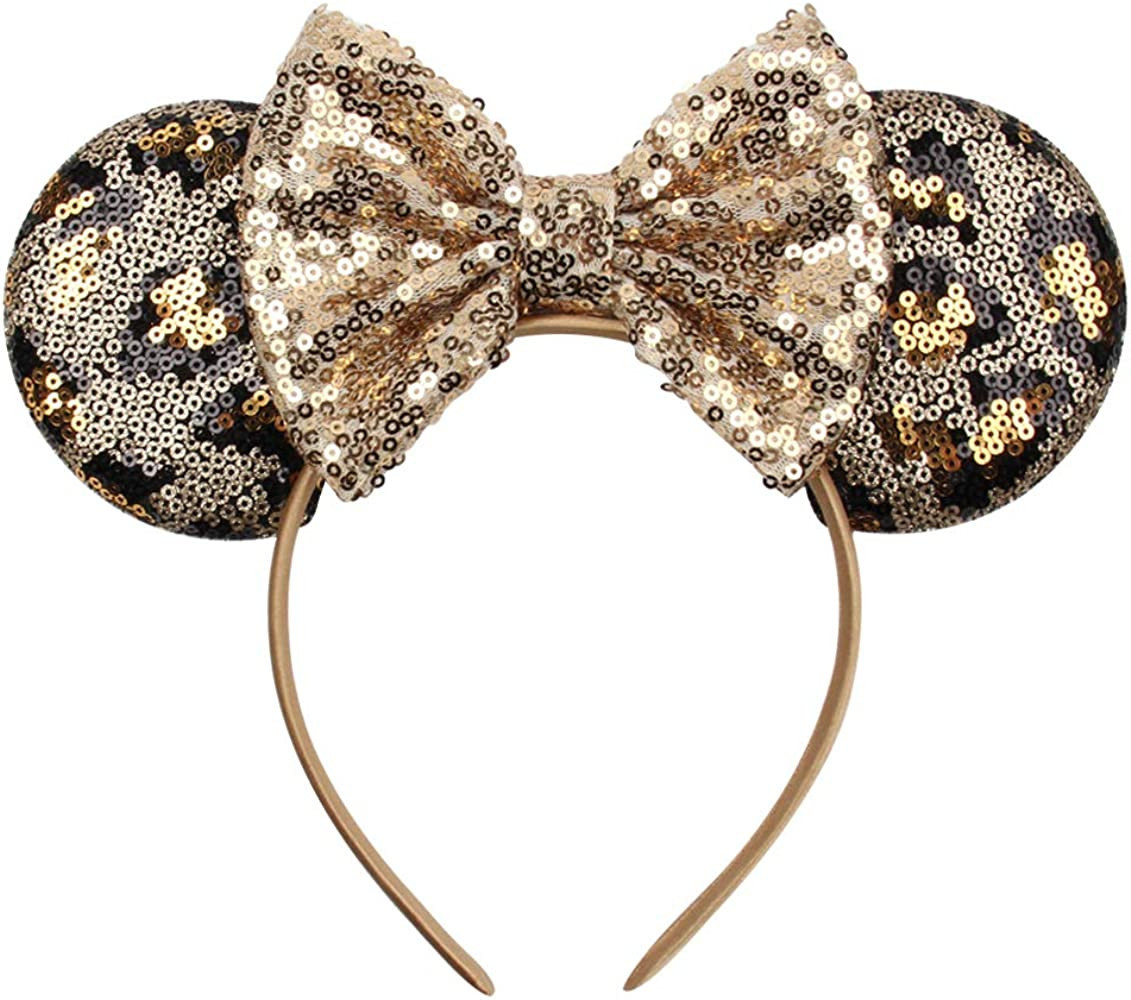 YanJie Mouse Ears Bow Headbands, Animal Kingdom Disney World  | Amazon (US)