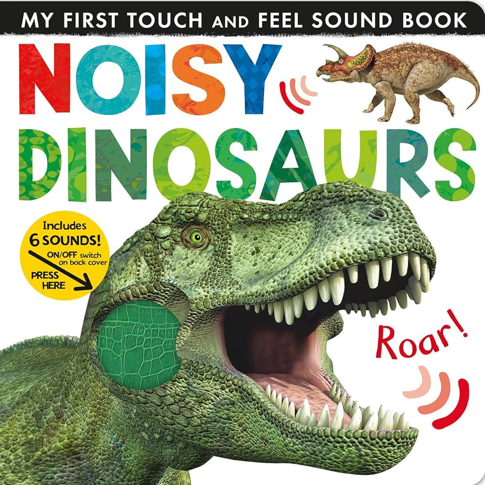 Noisy Dinosaurs: My First Touch and Feel Sound Book | Amazon (US)