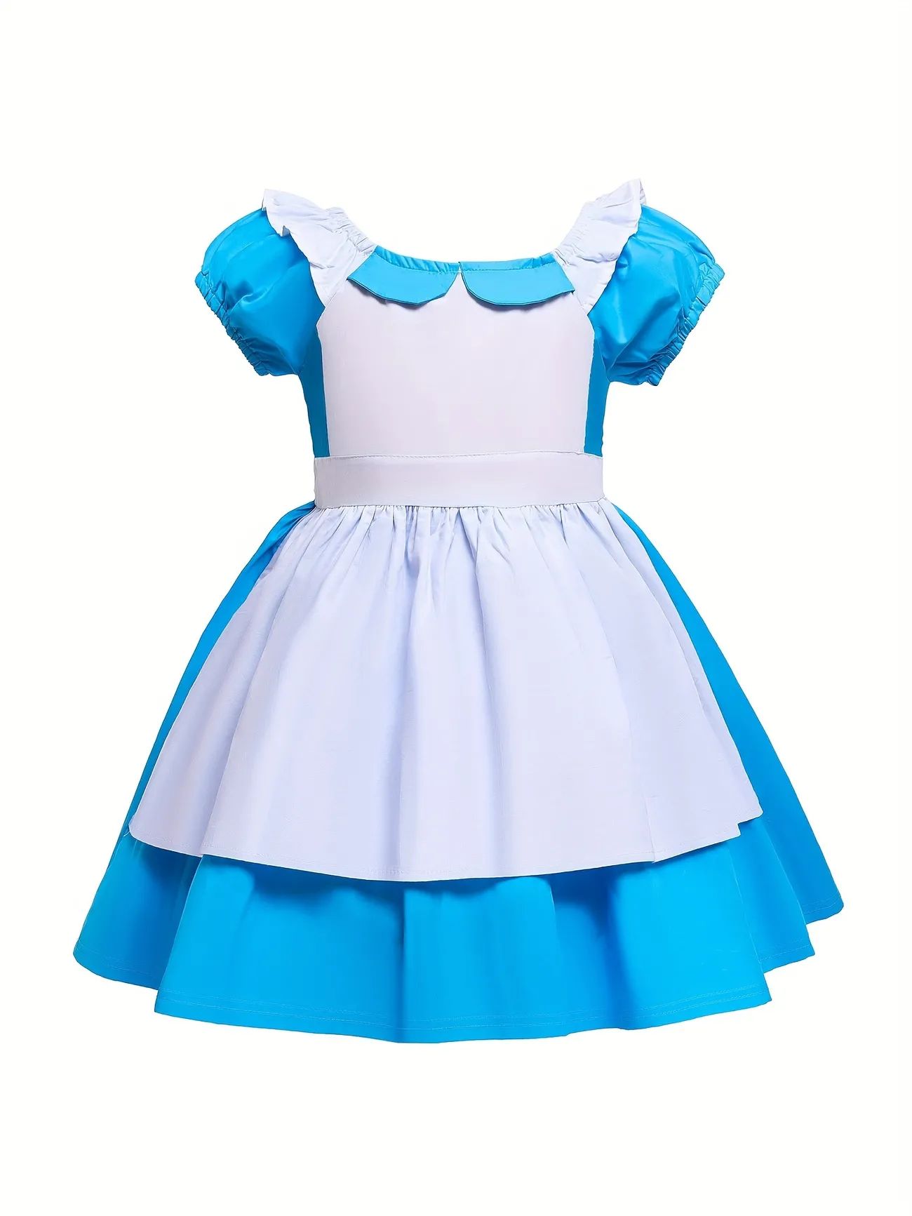 Toddler Girls Princess Maid Dress Short Sleeve Cotton Halloween Dress Up Party Costumes - Temu | Temu Affiliate Program
