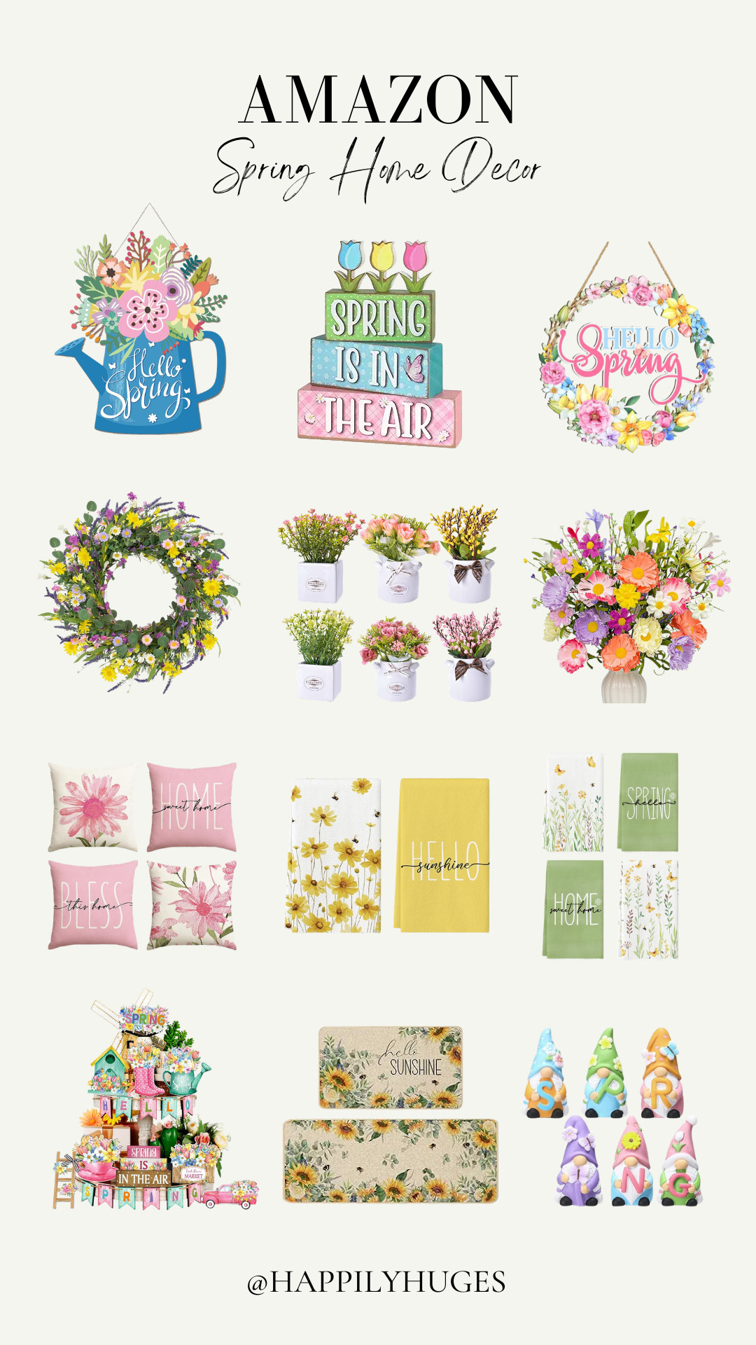 Spring vibes start at home shop these decor finds from Amazon.  

 #LTKSeasonal #LTKHome