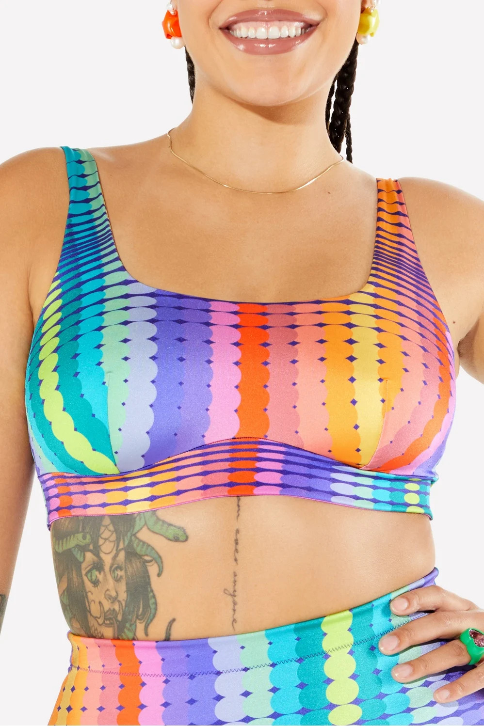 Headliner Shaping Midi Bralette | Fabletics - North America