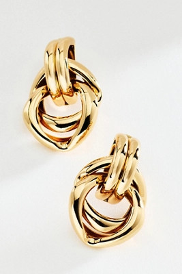 Linked Knot Earrings | Anthropologie (US)