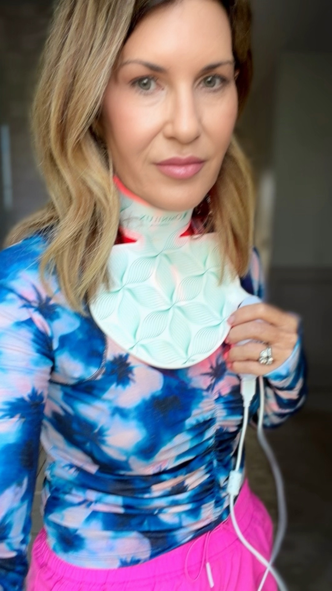 I use the Omnilix for my neck and chest red light therapy

#LTKOver40 #LTKBeauty