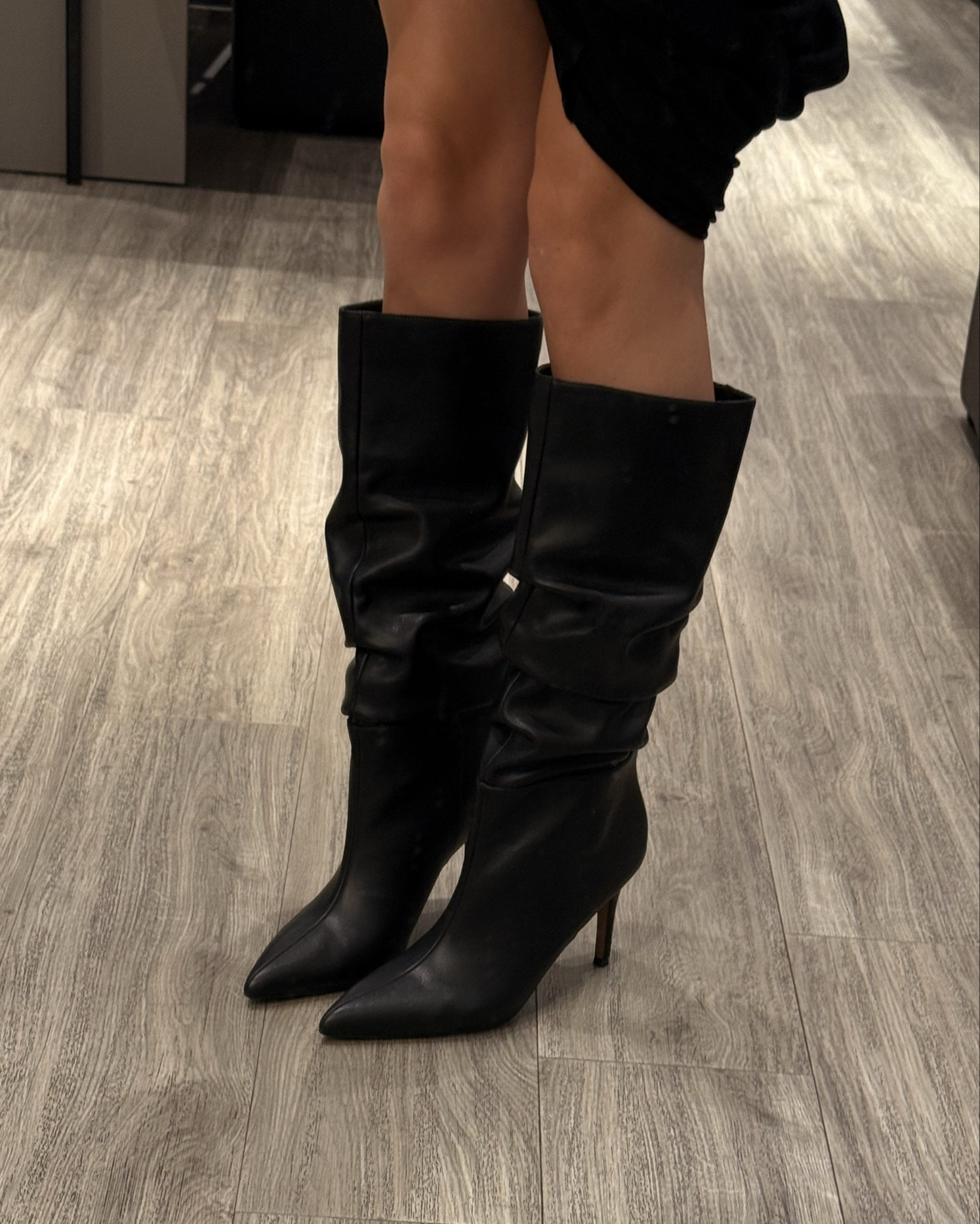 BETTS black knee high boots with scrunch detail  

#LTKaustralia #LTKstyletip #LTKshoes